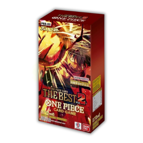 One Piece The Best 2 PRB02 - Box 10 Buste (JP)
